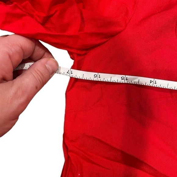 LUCY & LAUREL bohemian red dress - size s - Picture 6 of 7